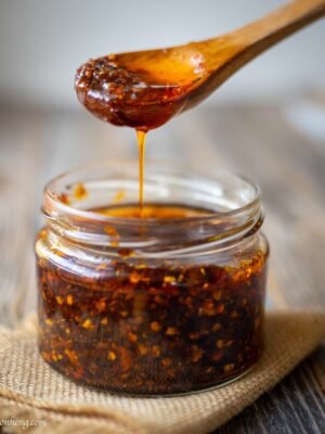 Chilli oil dip