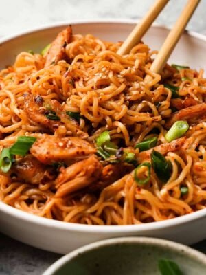 Chilli garlic noodles
